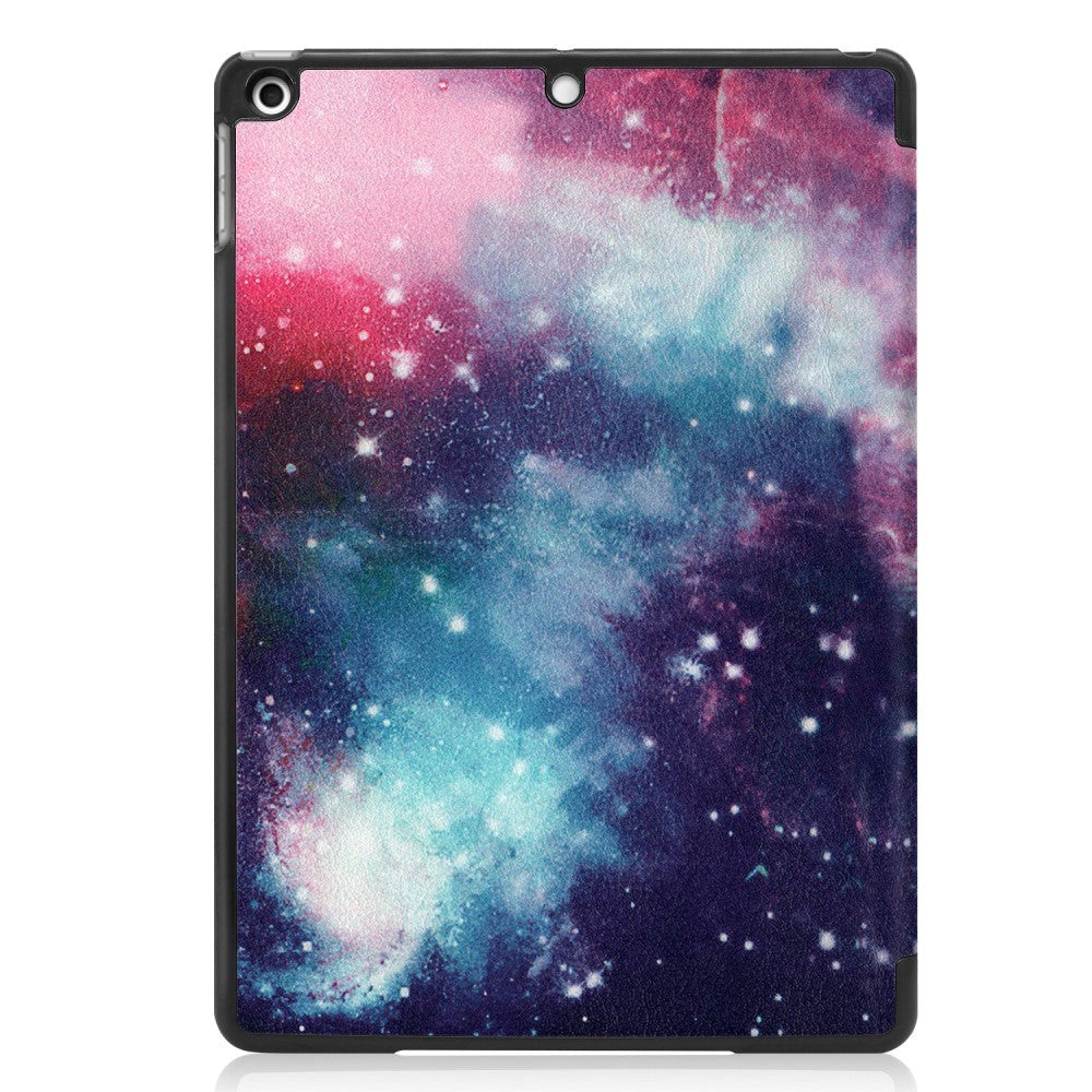 iPad 10.2" (2021 / 2020 / 2019) Leather Case w. Tri-fold - "Galaxy"