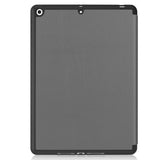 iPad 10.2" (2021 / 2020 / 2019) Leather Case w. Holder For Apple Pencil - Grey