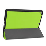 iPad 10.2" (2021 / 2020 / 2019) Leather Case w. Holder For Apple Pencil - Green