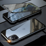 iPhone 11 Pro Case with Glass Back & Front - Black