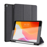 iPad 10.2" (2021 / 2020 / 2019) Case - DUX DUCIS DOMO Series Quality Case - Black