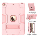 iPad 10.2" (2021 / 2020 / 2019) Tough Case w. Kickstand Pink