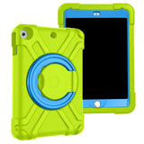 iPad 10.2" (2021 / 2020 / 2019) Kids Case w. 360° Stand & Handle - Green/Blue