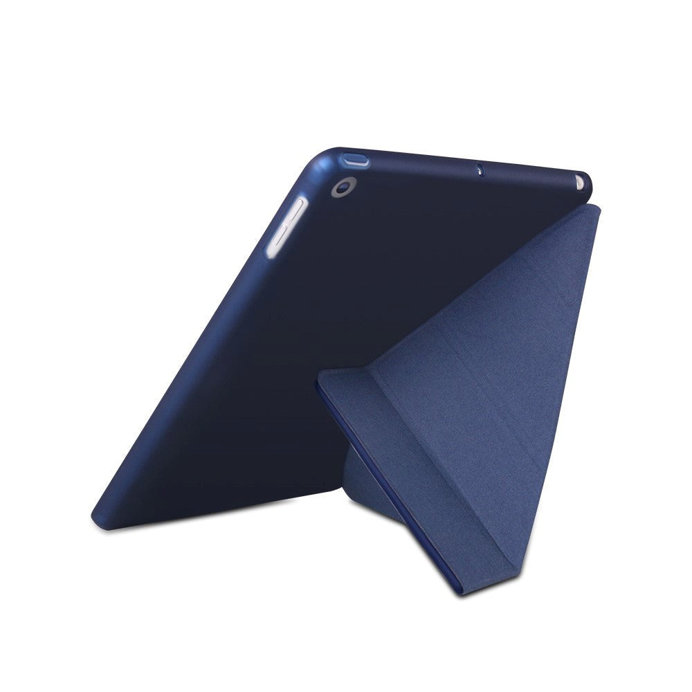 iPad 10.2" (2021 / 2020 / 2019) Case - Flexible Origami Case - Dark Blue