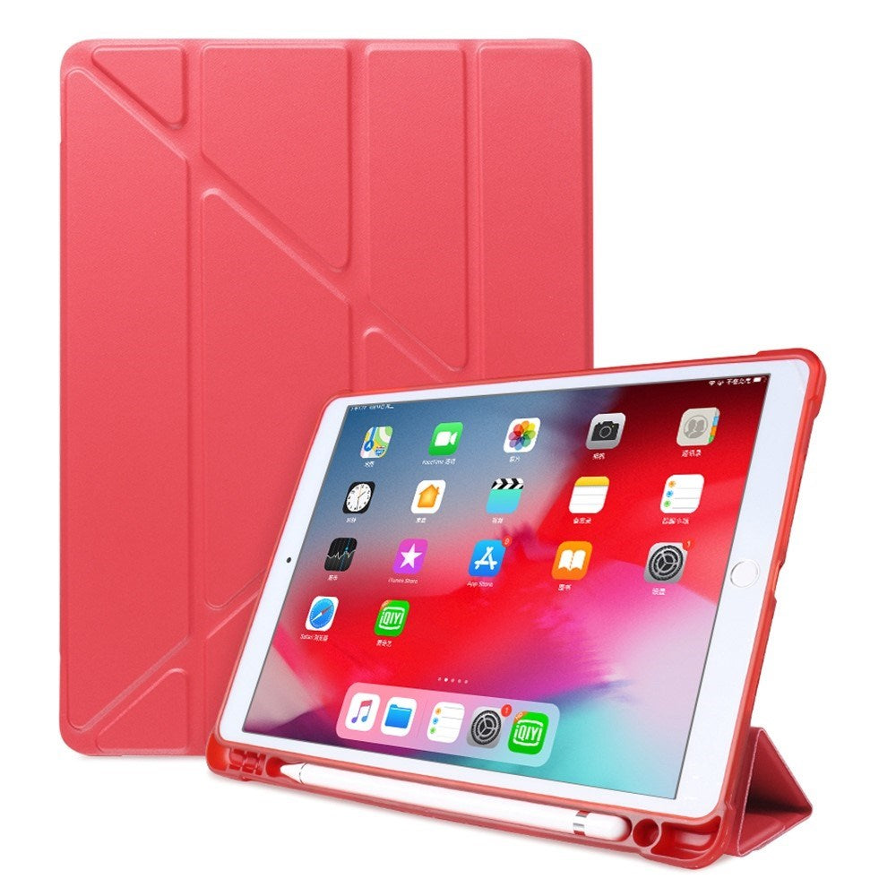 iPad 10.2" (2021 / 2020 / 2019) / iPad Pro 10.5 / iPad Air (2019) Case - Flexible Origami Case - Red