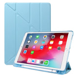 iPad 10.2" (2021 / 2020 / 2019) / iPad Pro 10.5 / iPad Air (2019) Case - Flexible Origami Case - Light Blue