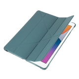 iPad 10.2" (2021 / 2020 / 2019) / iPad Pro 10.5 / iPad Air (2019) Case - Flexible Origami Case - Dark Green