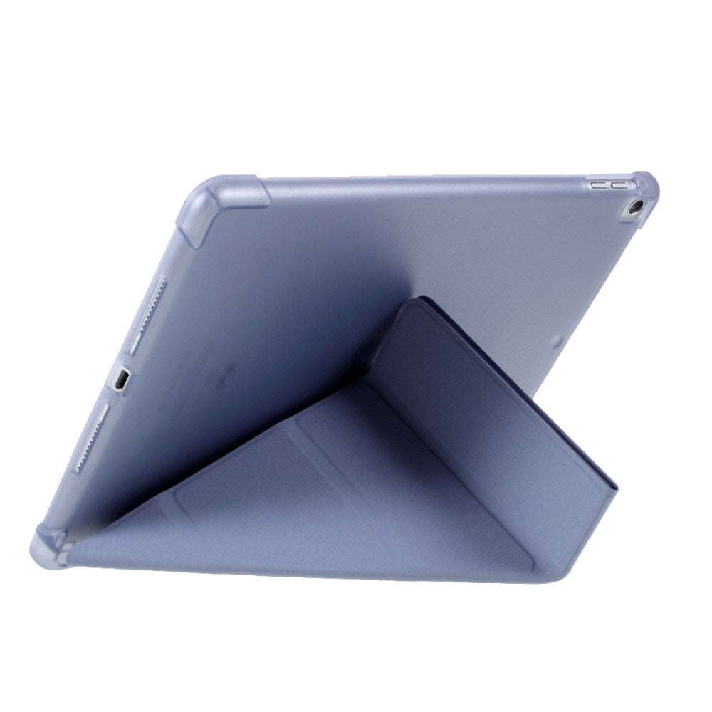 iPad 10.2" (2021 / 2020 / 2019) / iPad Pro 10.5 / iPad Air (2019) Case - Flexible Origami Case - Purple