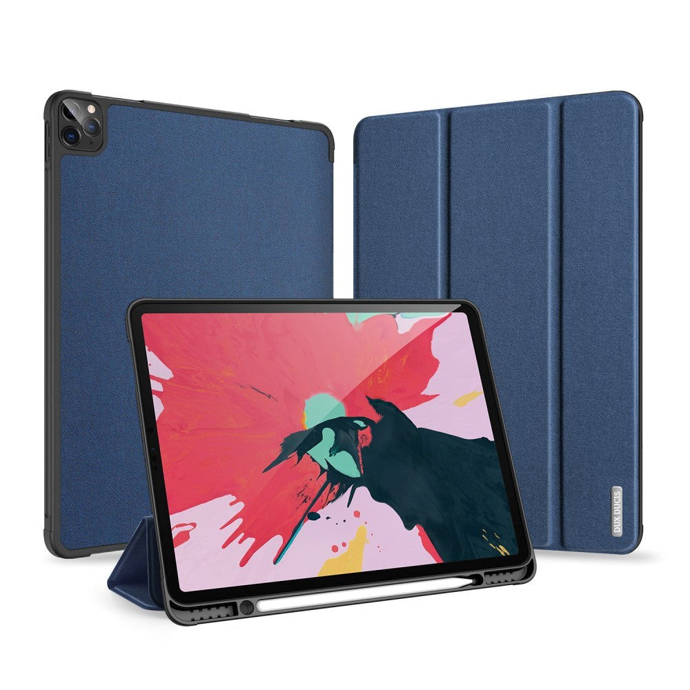 iPad Pro 12.9" (2022 / 2021 / 2020 / 2018) Case - DUX DUCIS DOMO Series Quality Case - Blue