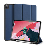 iPad Pro 12.9" (2022 / 2021 / 2020 / 2018) Case - DUX DUCIS DOMO Series Quality Case - Blue