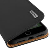 iPhone SE (2022 / 2020) / 8 / 7 DUX DUCIS Leather Case - Black