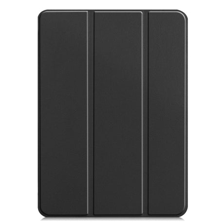 iPad Pro 12.9" (2022 / 2021 / 2020 /2018) / Air 13" (2024) Leather Case w. Stand and Wake-up Function - Black