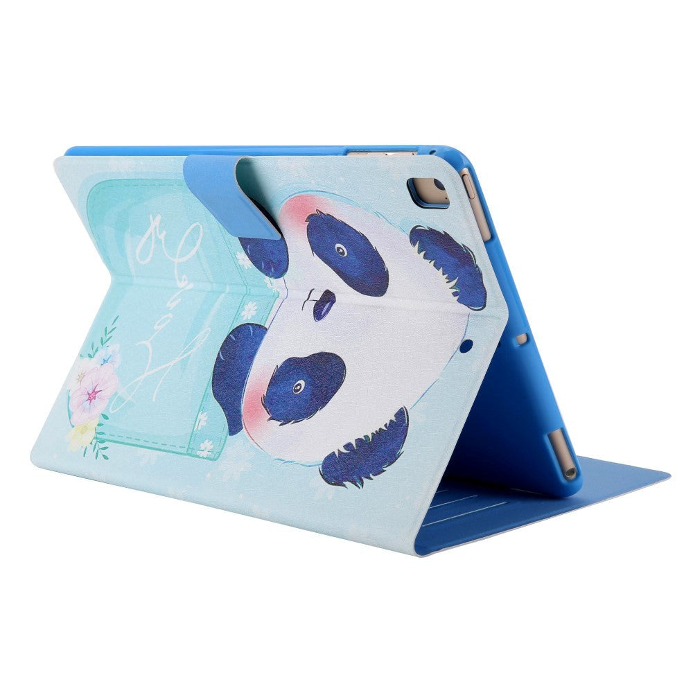 iPad 10.2" (2021 / 2020 / 2019) / Air (2019) / Pro 10.5" (2017) Leather Case w. Stand - Lovely Panda