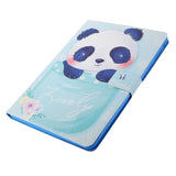 iPad 10.2" (2021 / 2020 / 2019) / Air (2019) / Pro 10.5" (2017) Leather Case w. Stand - Lovely Panda