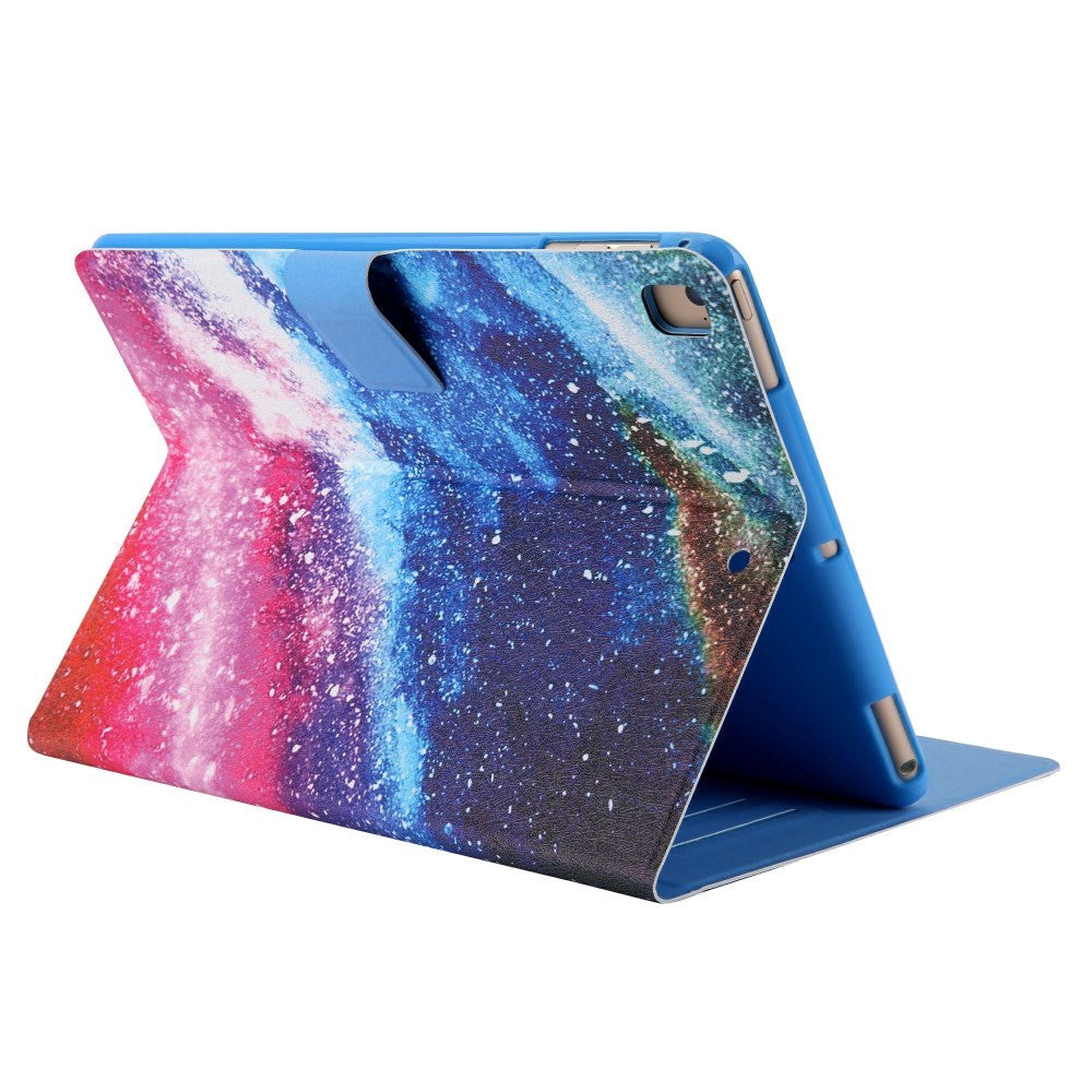 iPad 10.2" (2021 / 2020 / 2019) / Air (2019) / Pro 10.5" (2017) Leather Case w. Stand - Starry fog