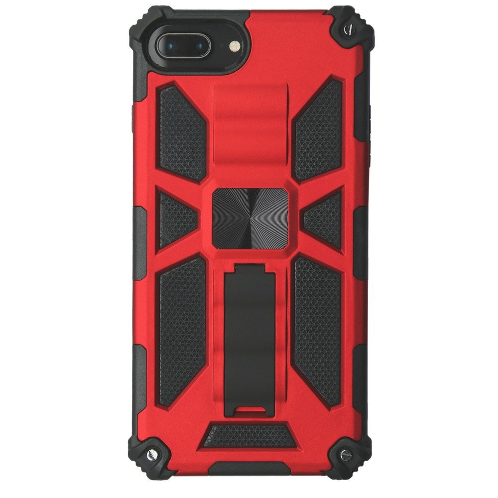 EIDERWOOD iPhone 8 Plus / 7 Plus / 6 (s) Plus Tough Case w. Kickstand - Red