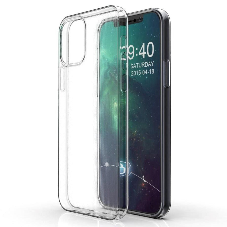 iPhone 12 / 12 Pro Bump Safe Flexible Plastic Case - Transparent