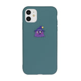 EIDERWOOD iPhone 11 Silicone Case with Cartoon - Blue / Wizard