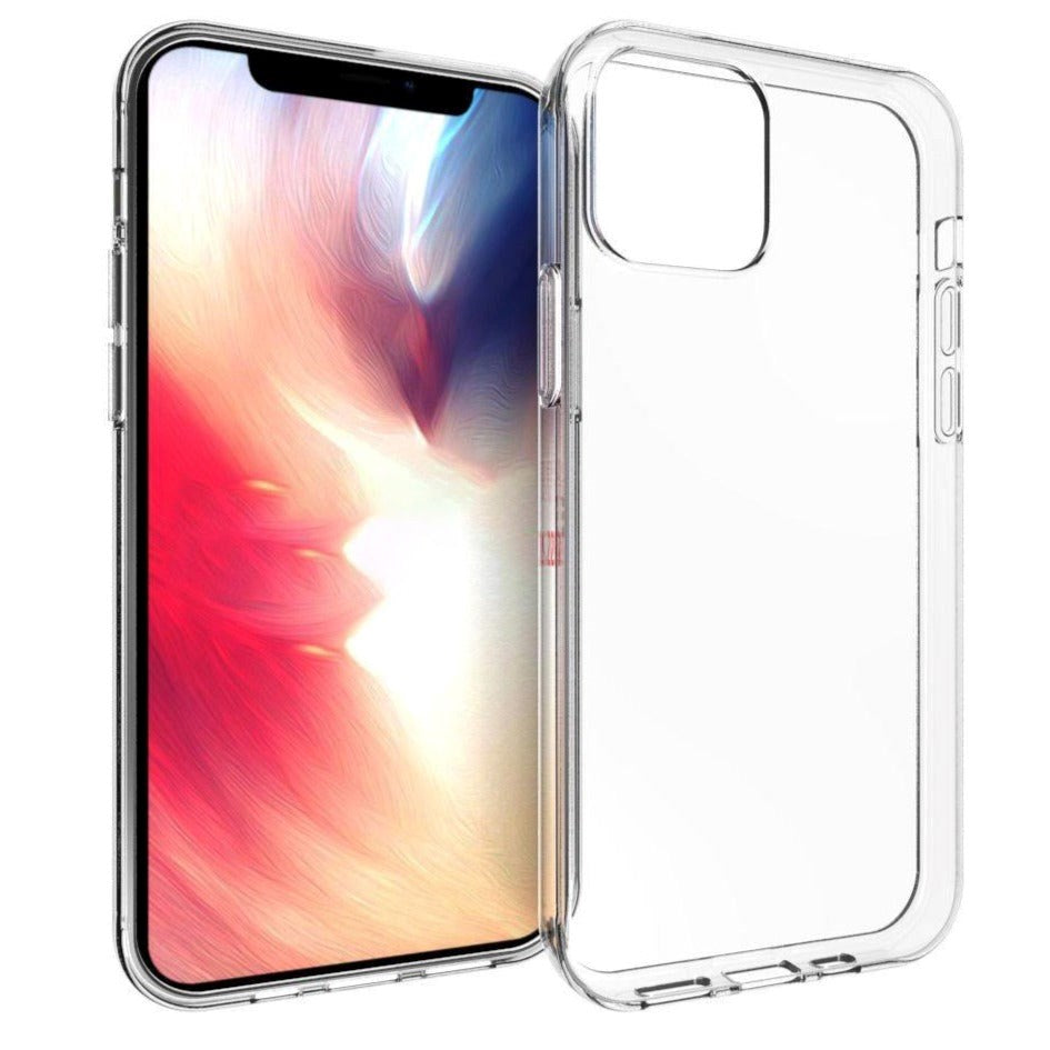 iPhone 12 / 12 Pro Flexible Plastic Case - Transparent