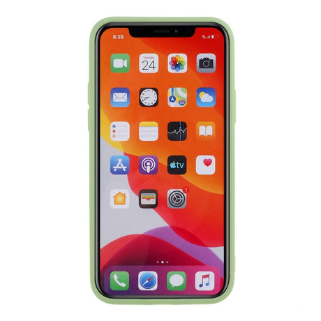 EIDERWOOD iPhone 11 Pro Max Silicone Case - Light Green