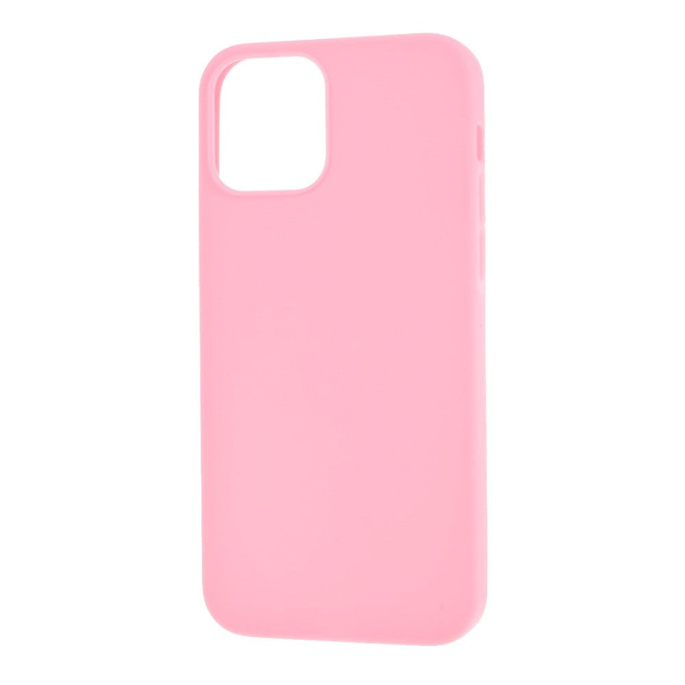 iPhone 12 / 12 Pro Minimalist Matte Flexible Plastic Case - Pink