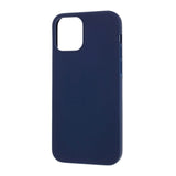 iPhone 12 / 12 Pro Minimalist Matte Flexible Plastic Case - Dark Blue