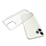 iPhone 12 / 12 Pro Minimalistic Flexible Plastic Case - Transparent