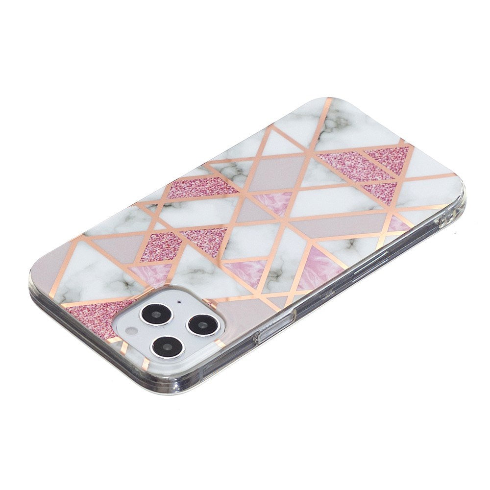 EIDERWOOD iPhone 12 Pro Max Plastic Case - Pink Marble