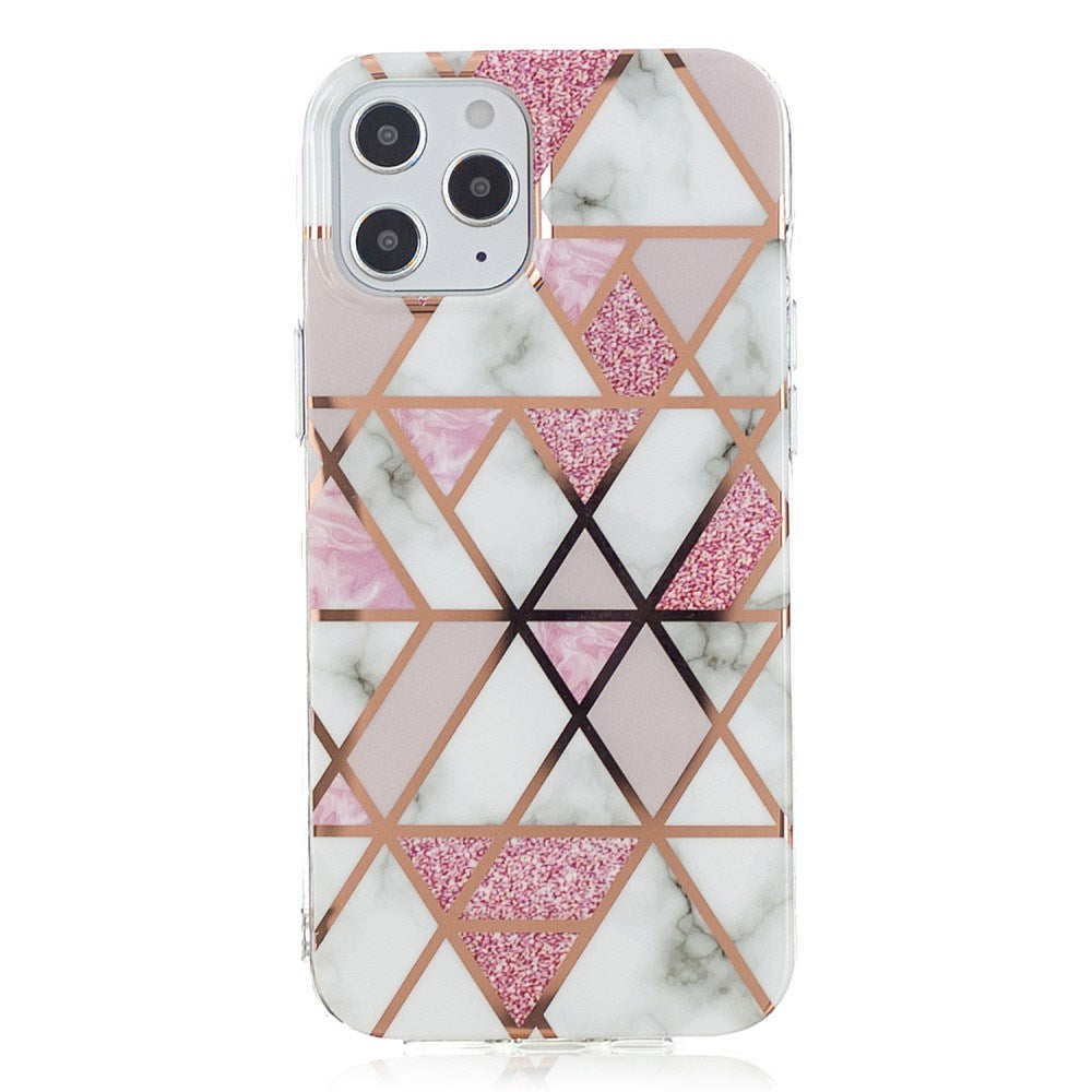 EIDERWOOD iPhone 12 Pro Max Plastic Case - Pink Marble