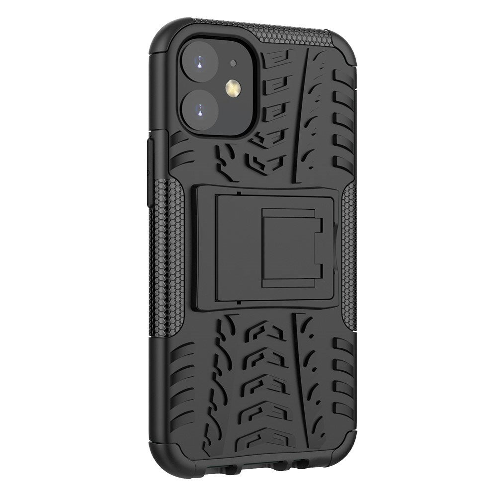 EIDERWOOD iPhone 12 Mini Cool Bull Tough Case w. Stand - Black