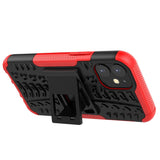 EIDERWOOD iPhone 12 Mini Cool Bull Tough Case w. Stand - Red