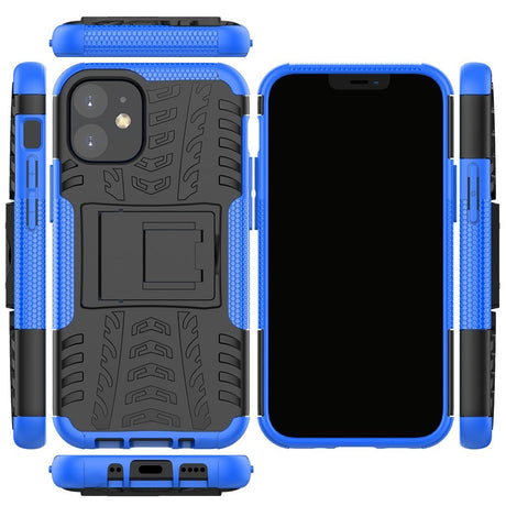 EIDERWOOD iPhone 12 Mini Cool Bull Tough Case w. Stand - Blue