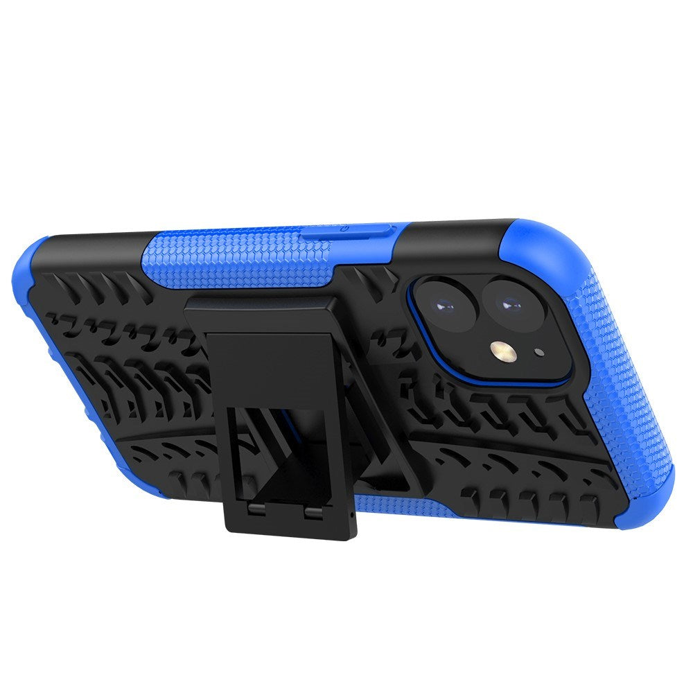 EIDERWOOD iPhone 12 Mini Cool Bull Tough Case w. Stand - Blue