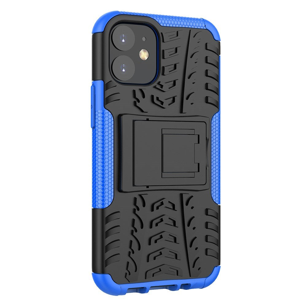 EIDERWOOD iPhone 12 Mini Cool Bull Tough Case w. Stand - Blue