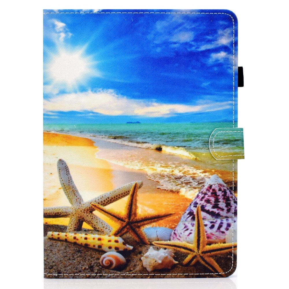 iPad Air 10.9-11" (2024-2020) / Pro 11" (2022-2018) Case w. Stand, Card Holder & Apple Pencil Holder - Starfish