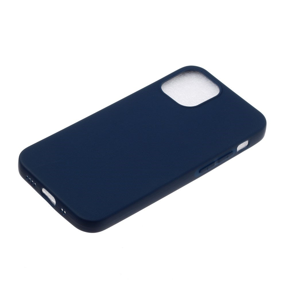 EIDERWOOD iPhone 12 Mini Matte Flexible Plastic Phone Case - Dark Blue