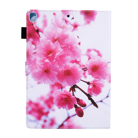 iPad 10.2" (2021 / 2020 / 2019) / Air (2019) / Pro 10.5" Leather Case w. Stand - Flowers