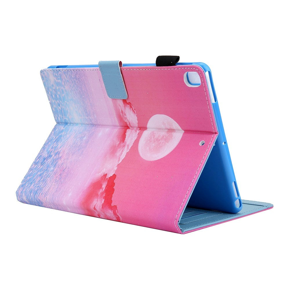 iPad 9.7 (2018-2017) / iPad Air / iPad Air 2 Leather Case w. Stand - Sunrise