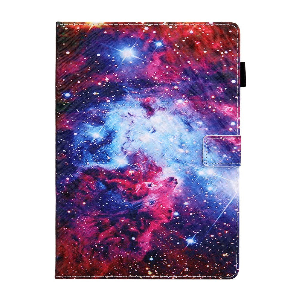 iPad 9.7 (2018-2017) / iPad Air / iPad Air 2 Leather Case w. Stand - Galaxy