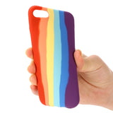 iPhone SE (2022 / 2020) / 8 / 7 Flexible Silicone Case - Rainbow