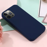 iPhone 12 / 12 Pro Silicone Case - MagSafe Compatible - Dark Blue