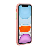 EIDERWOOD iPhone 12 Mini Flexible Plastic Case with Cardholder - Pink