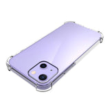 iPhone 13 Mini Shock-Proof Flexible Plastic Case - Transparent