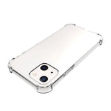 iPhone 13 Shock-Proof Flexible Plastic Case - Transparent