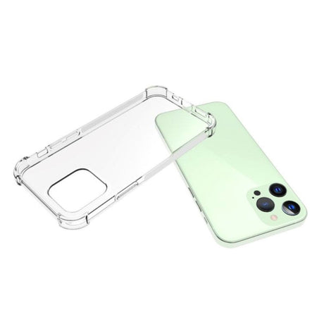 iPhone 13 Pro Shock-Proof Flexible Plastic Case - Transparent