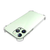 iPhone 13 Pro Shock-Proof Flexible Plastic Case - Transparent