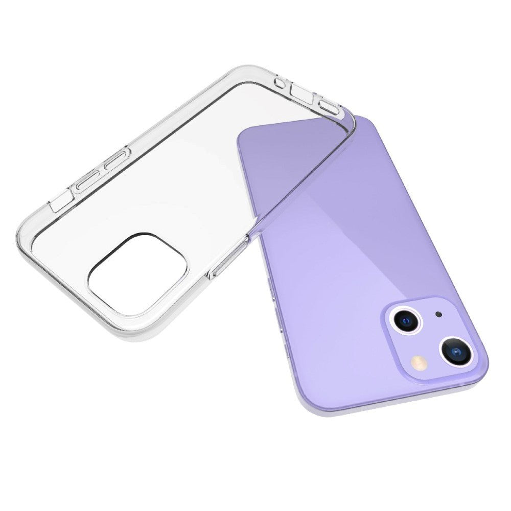 iPhone 13 Mini Ultra Thin Flexible Plastic Case - Transparent