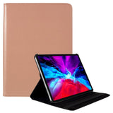 iPad Pro 12.9" (2022/2021) Leather Case w. 360 Degree Stand - Rose Gold