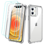 iPhone 12 Mini ESR Protection Kit with Case & 2 Screen Protectors - Transparent