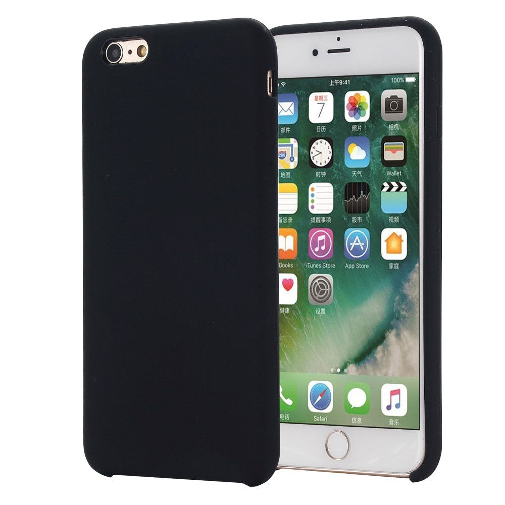 iPhone 6 Plus / 6s Plus Liquid Silicone Case - Black